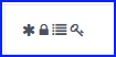 Screenshot of Custom field icons